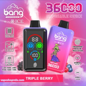 BANG ICE LEVEI 36000口拋棄式電子煙｜冰涼升級，持久暢吸-1