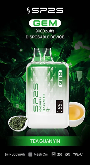 SP2S GEM 9000口拋棄式電子煙｜高清顯示屏｜持久煙感｜精緻設計-6
