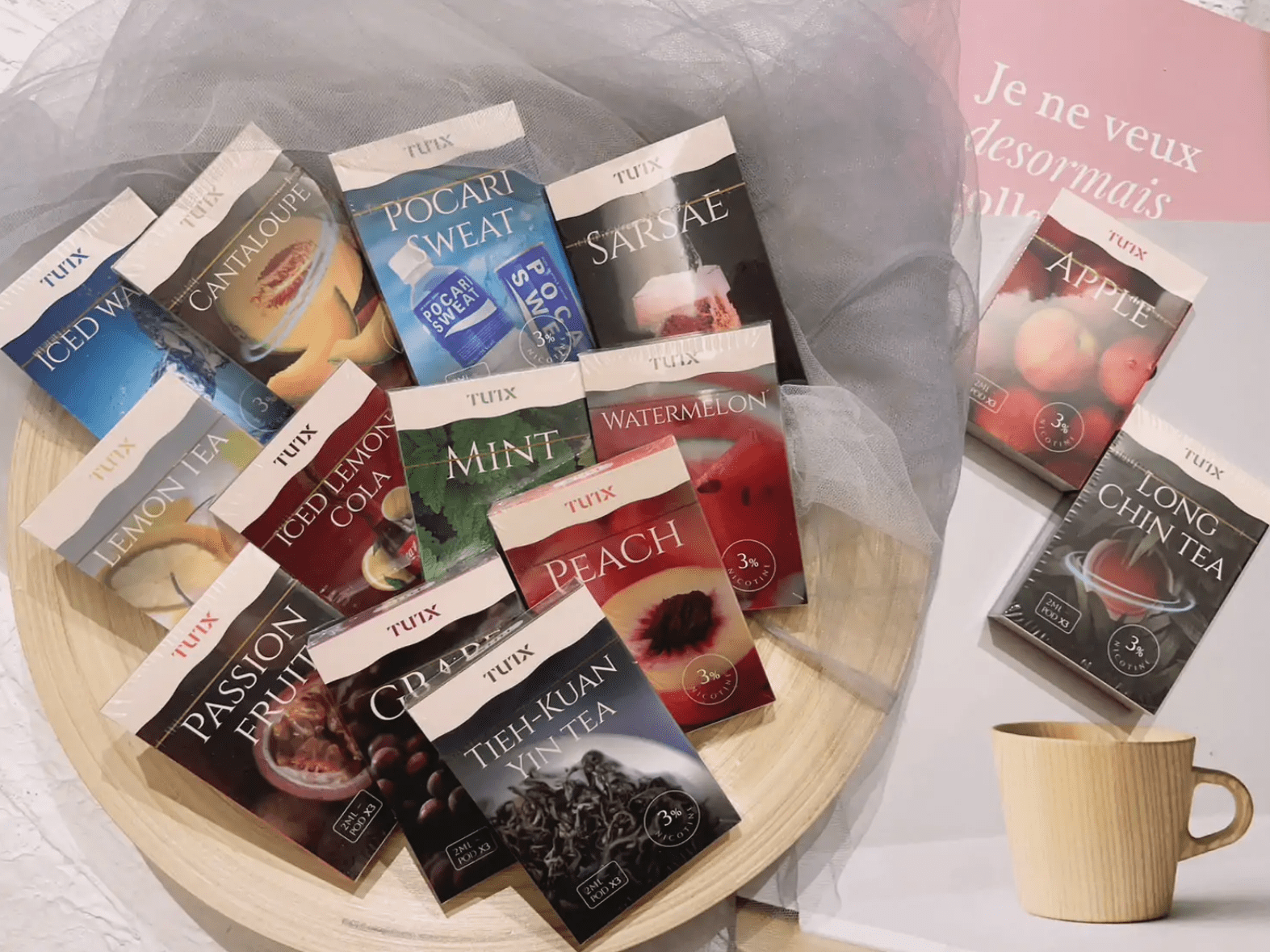 TUTX 透明款煙彈|2ML容量|3顆裝|支援SP2、LANA、ILIA 一代設備|24種口味可選-1 TUTX 透明款煙彈|2ML容量|3顆裝|支援SP2、LANA、ILIA 一代設備|24種口味可選-1